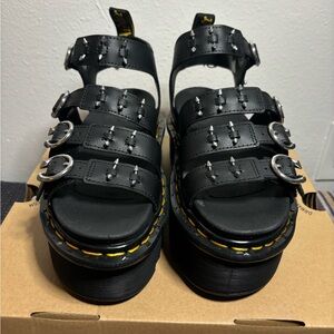 Dr. Martens Blaire Pierced platform sandal